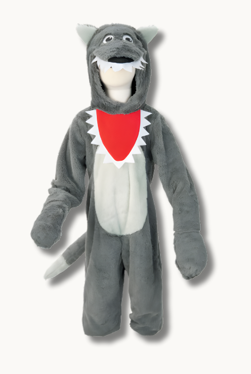 Déguisement Loup Enfant 3–5 ans – Costume Doux et Réaliste | jeuxpourtoi™
