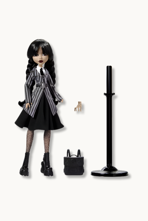 Poupée Mercredi Addams en Uniforme – Édition Monster High | Collection Officielle | Jeuxpourtoi™