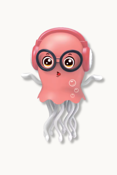 Jouet Méduses Danseuses Électriques – Lumière LED & Musique | Compagnon interactif Jeuxpourtoi™