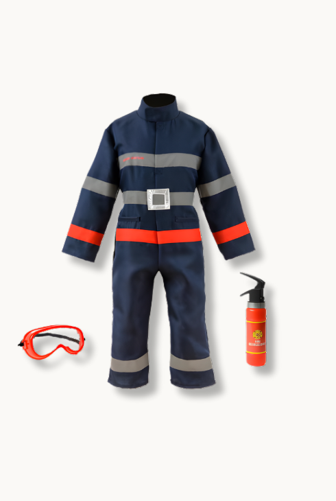 🚒 Déguisement Pompier avec Accessoires 3-5 ans | Jeupourtoi™
