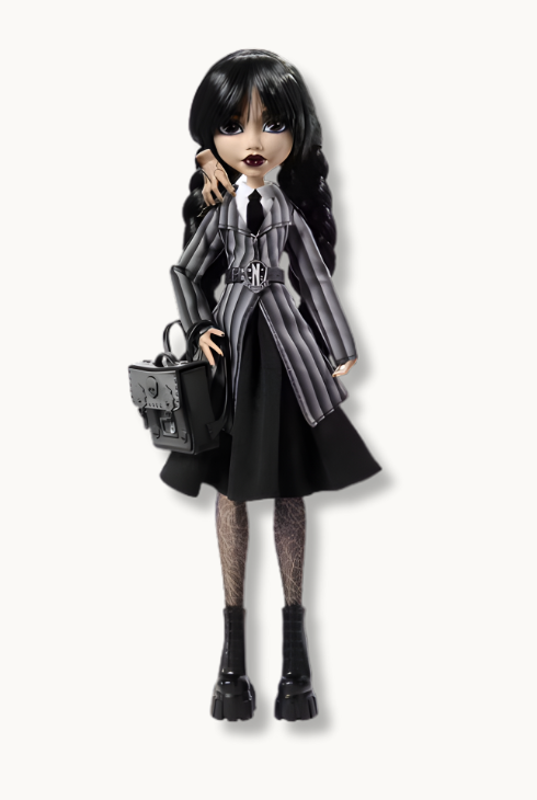 Poupée Mercredi Addams en Uniforme – Édition Monster High | Collection Officielle | Jeuxpourtoi™