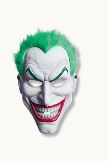 Masque Joker Adulte – Déguisement Halloween Réaliste | Jeuxpourtoi™