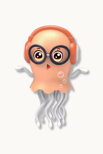 Jouet Méduses Danseuses Électriques – Lumière LED & Musique | Compagnon interactif Jeuxpourtoi™