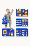 Busy Board Montessori – Jouet Éducatif d’Éveil Sensoriel & Motricité Fine | Jeuxpourtoi™