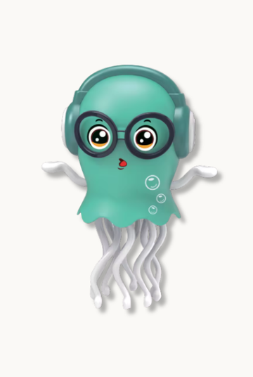 Jouet Méduses Danseuses Électriques – Lumière LED & Musique | Compagnon interactif Jeuxpourtoi™