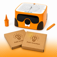 Le Petit Inventeur — Idée cadeau créative dès 4 ans | Coupe-carton sécurisé