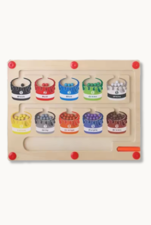 🧠 Jouet Montessori – stylo magnétique, tri, planche de comptage & motricité | JeuxPourToi™