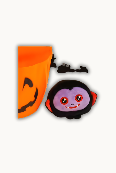 Peluche Vampire Squishimals Halloween 10 cm – Violet | Jeupourtoi™