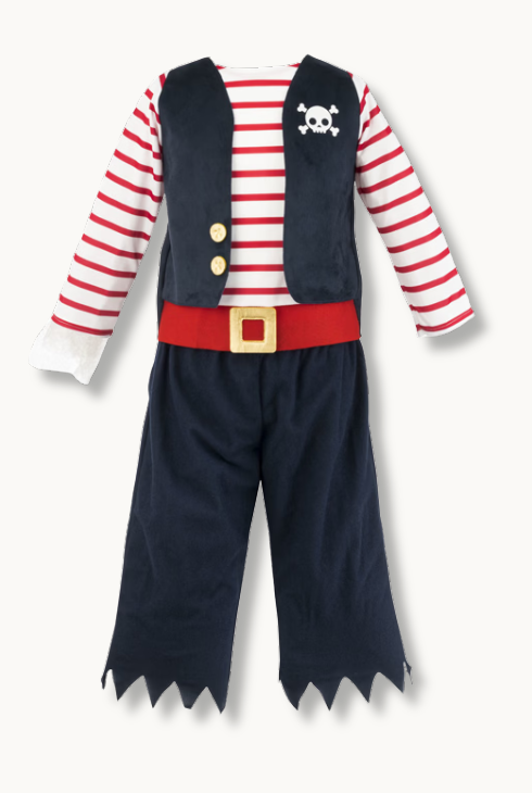 Déguisement Pirate Garçon 3-5 ans – Tenue Complète avec Chapeau | Jeuxpourtoi™