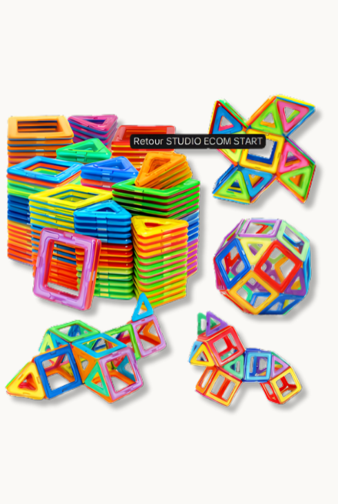 🧩 Jouets de construction en blocs colorés 3D | Puzzle sensoriel éducatif – Jeupourtoi™