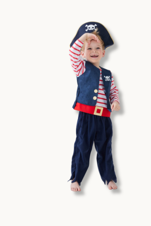 Déguisement Pirate Garçon 3-5 ans – Tenue Complète avec Chapeau | Jeuxpourtoi™