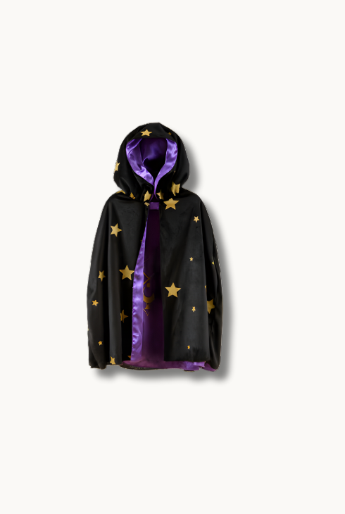 Cape de Magicien Réversible Enfant 3–8 ans – Édition Halloween | jeuxpourtoi™