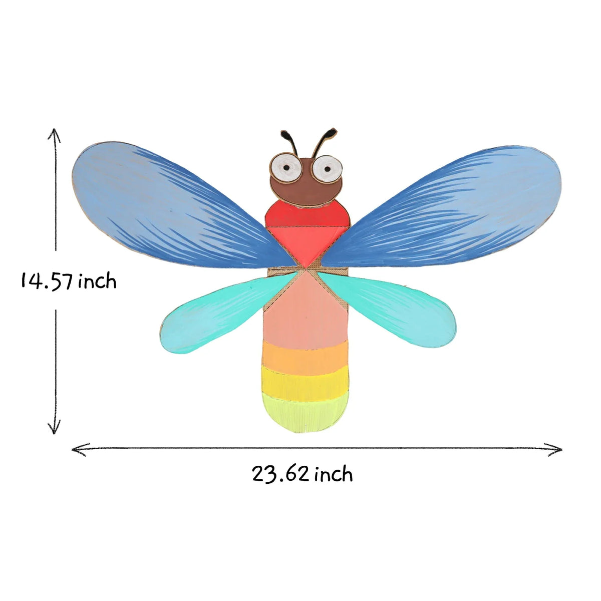 Libellule en Carton à Imprimer | Kit PDF | Insecte DIY Enfant