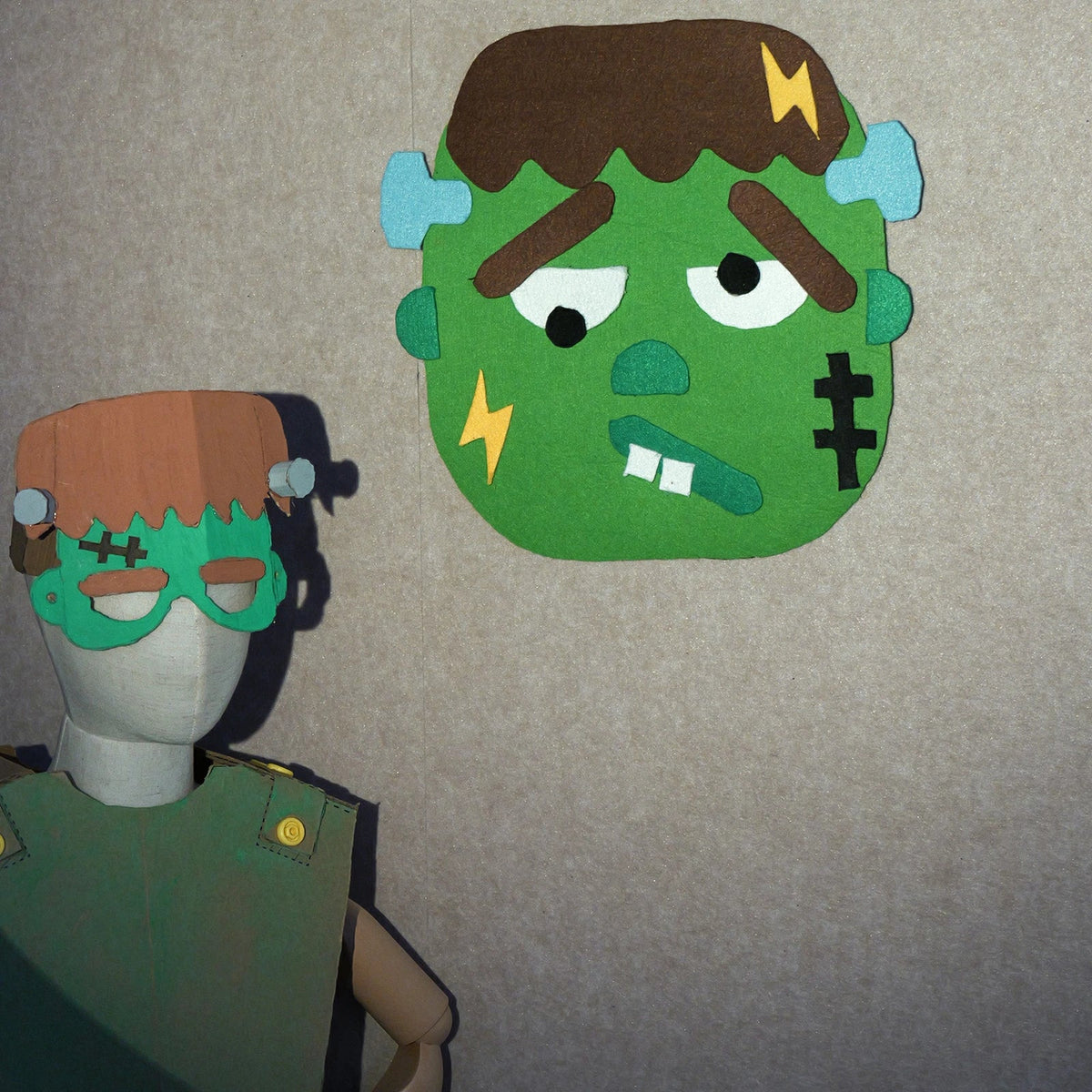 Visage de Monstre à Composer | Kit PDF | DIY Enfant 6-9 ans