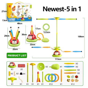 Jouet 4-en-1 Éducatif & Amusant pour Enfants | Jeuxpourtoi™
