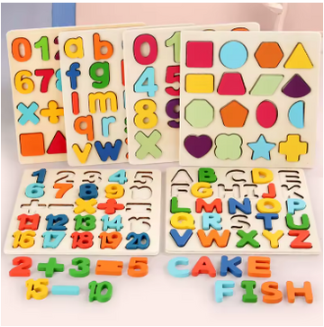 🔠 Puzzle Magnétique Alphabet &amp; Chiffres – Jouet Éducatif | JeuxPourToi™