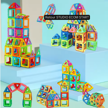 🧩 Jouets de construction en blocs colorés 3D | Puzzle sensoriel éducatif – Jeupourtoi™