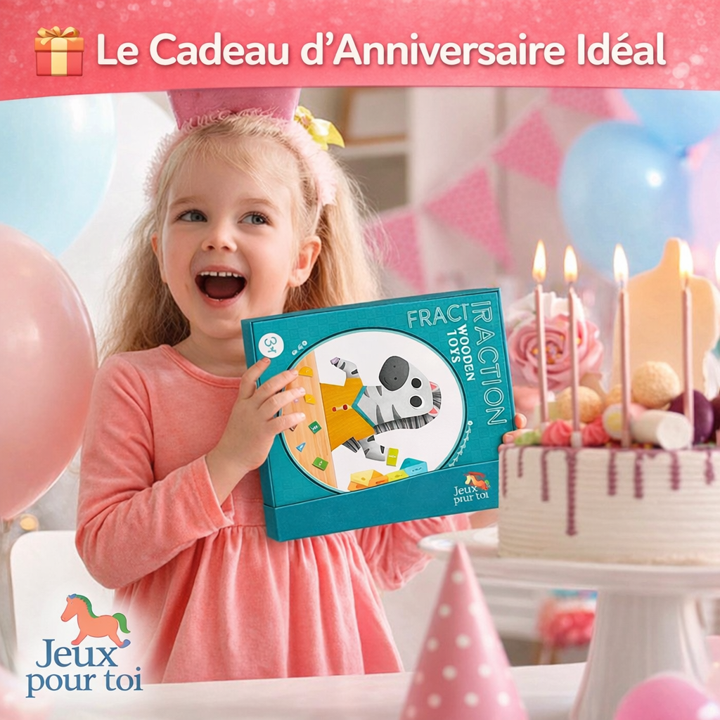 Jeux de Mathématiques Enfant – Calcul Rapide Fractions Tangram – Dès 5 ans | JeuxPourToi™