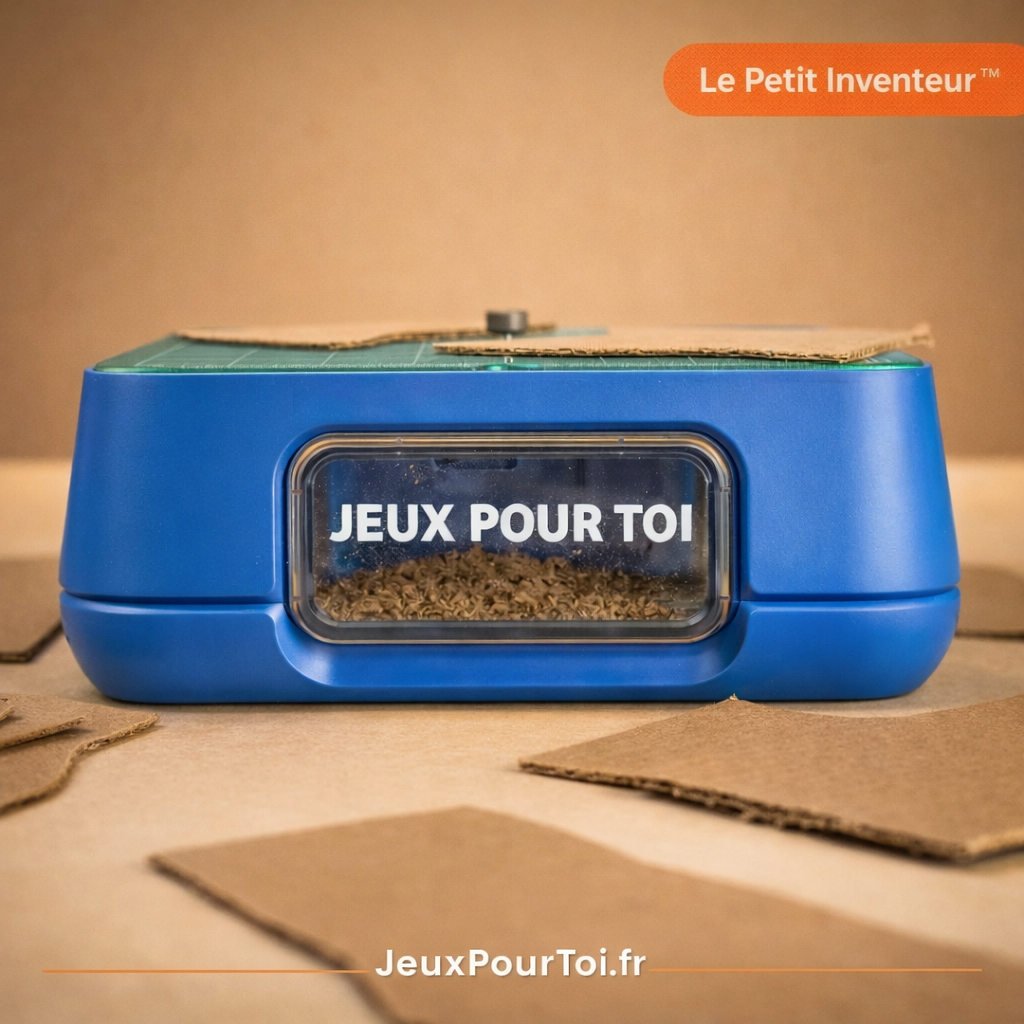Petit Inventeur - La Scie à Carton Électrique 100% Sécurisée 🔧 Le Crea-Cut | JeuxPourToi™
