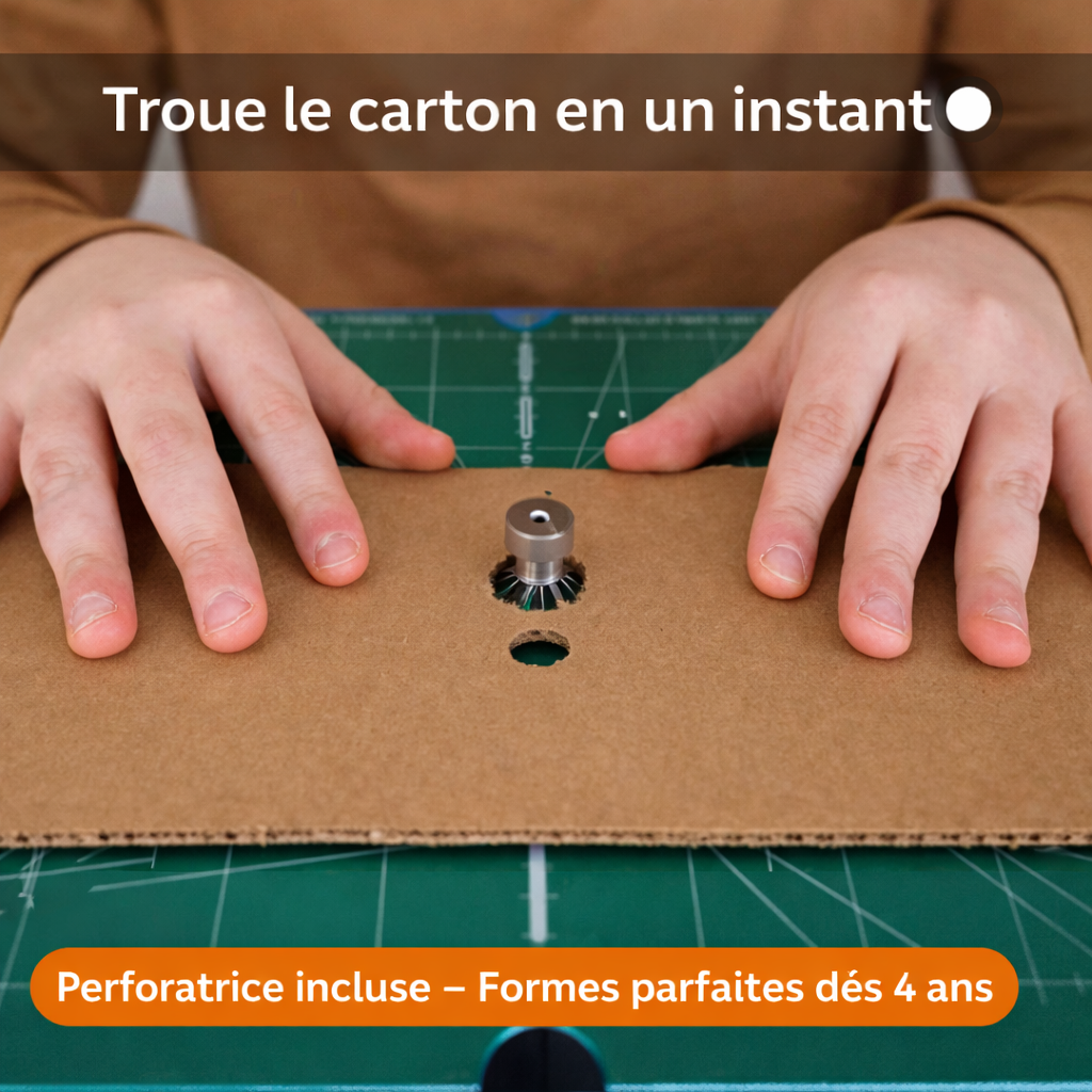 Petit Inventeur - La Scie à Carton Électrique 100% Sécurisée 🔧 Le Crea-Cut | JeuxPourToi™