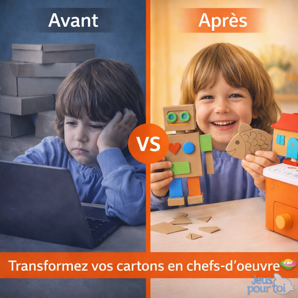 Petit Inventeur - La Scie à Carton Électrique 100% Sécurisée 🔧 Le Crea-Cut | JeuxPourToi™