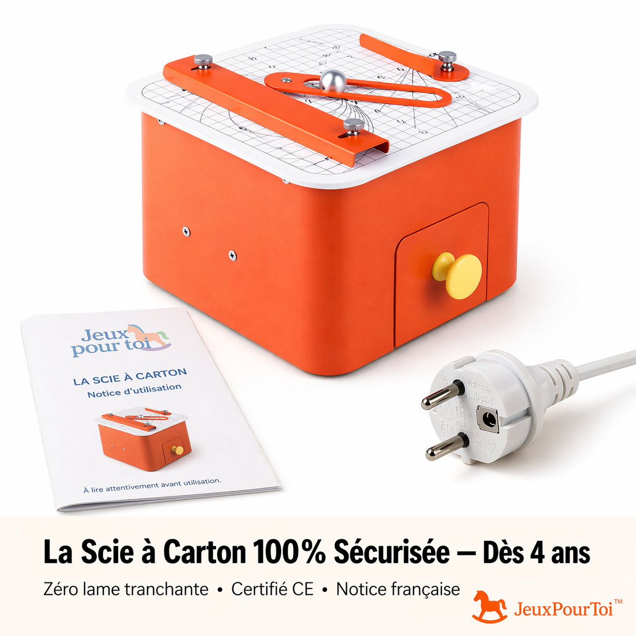 Petit Inventeur — La Scie à Carton 100% Sécurisée | JeuxPourToi™