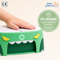 Le Petit Inventeur PRO™ — Coupe-carton sécurisé pour enfant (Kirby & Spike) | Sans danger dès 4 ans