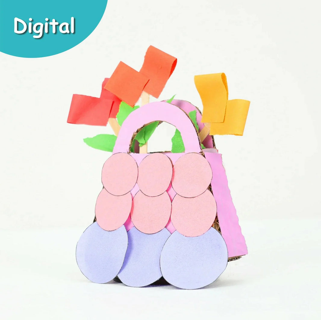 Mini Sac Cadeau à Fabriquer | Kit PDF Imprimable | Activité Enfant