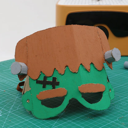 Visage de Monstre à Composer | Kit PDF | DIY Enfant 6-9 ans