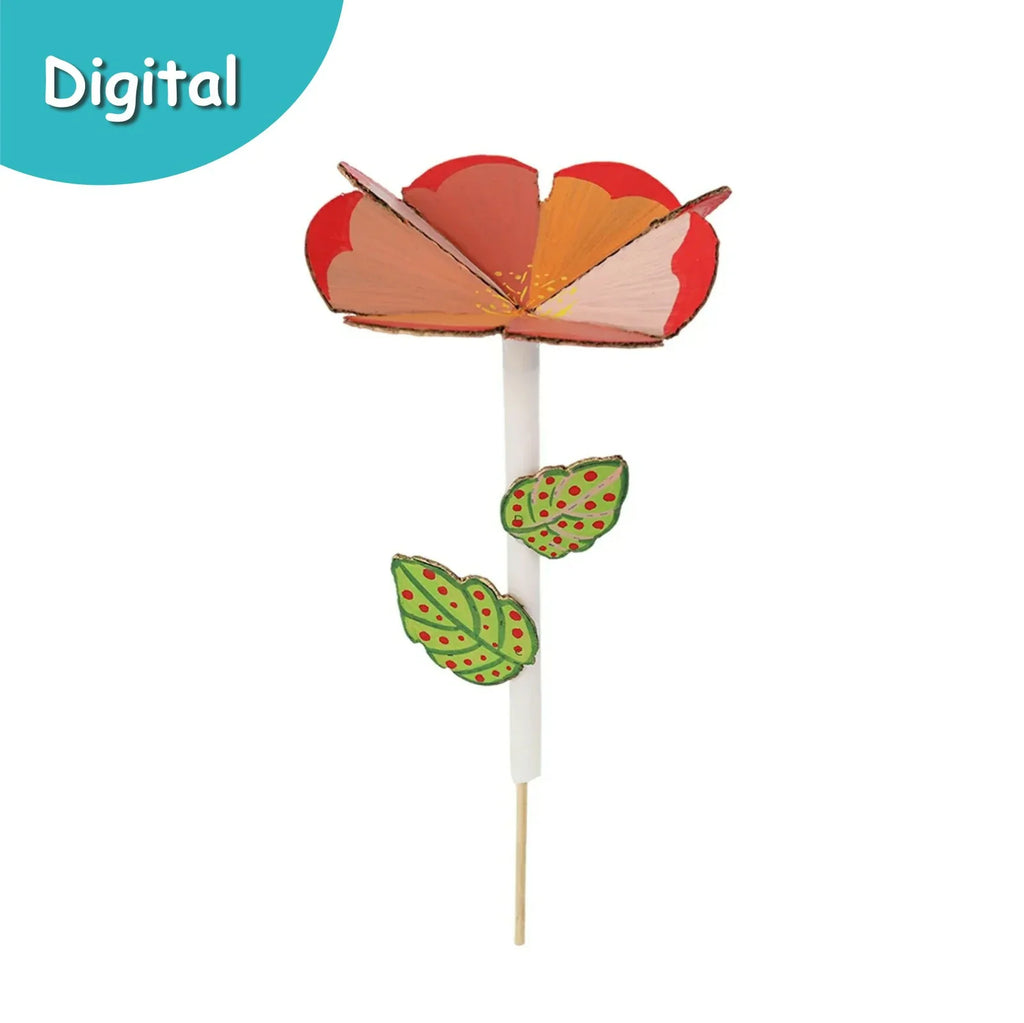 Kit Fleurs en Carton à Imprimer | PDF | Bouquet DIY Enfant