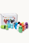 Jeu en bois Montessori - Color Sorting Cup Montessori Jeuxpourtoi™
