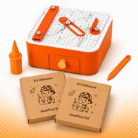 Le Petit Inventeur — Idée cadeau créative dès 4 ans | Coupe-carton sécurisé