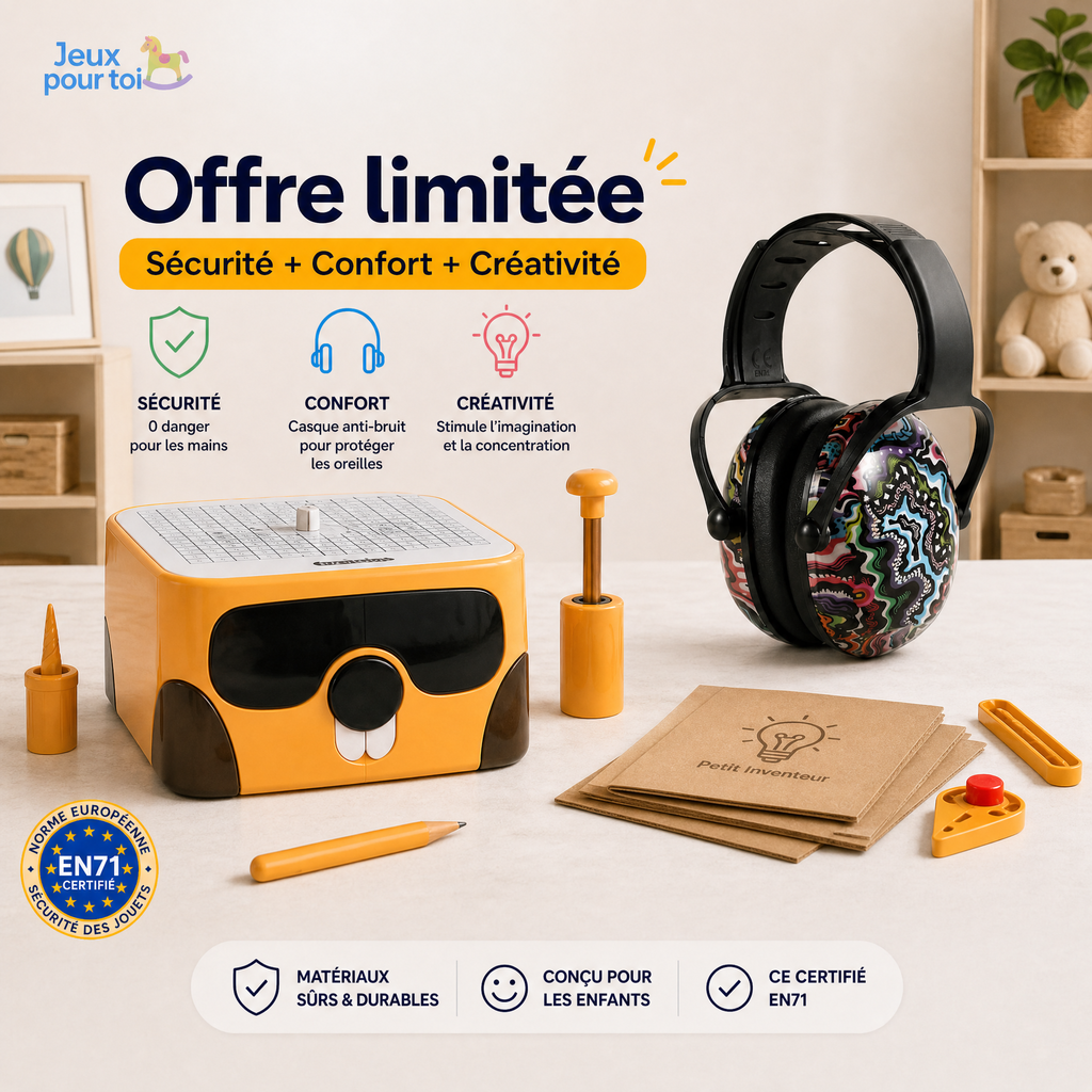Casque anti-bruit enfant – Confort pendant l’activité