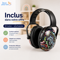 Casque anti-bruit enfant – Confort pendant l’activité