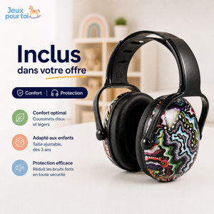 Casque anti-bruit enfant – Confort & protection pendant l’activité