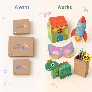 Recharge Créative Carton JeuxPourToi