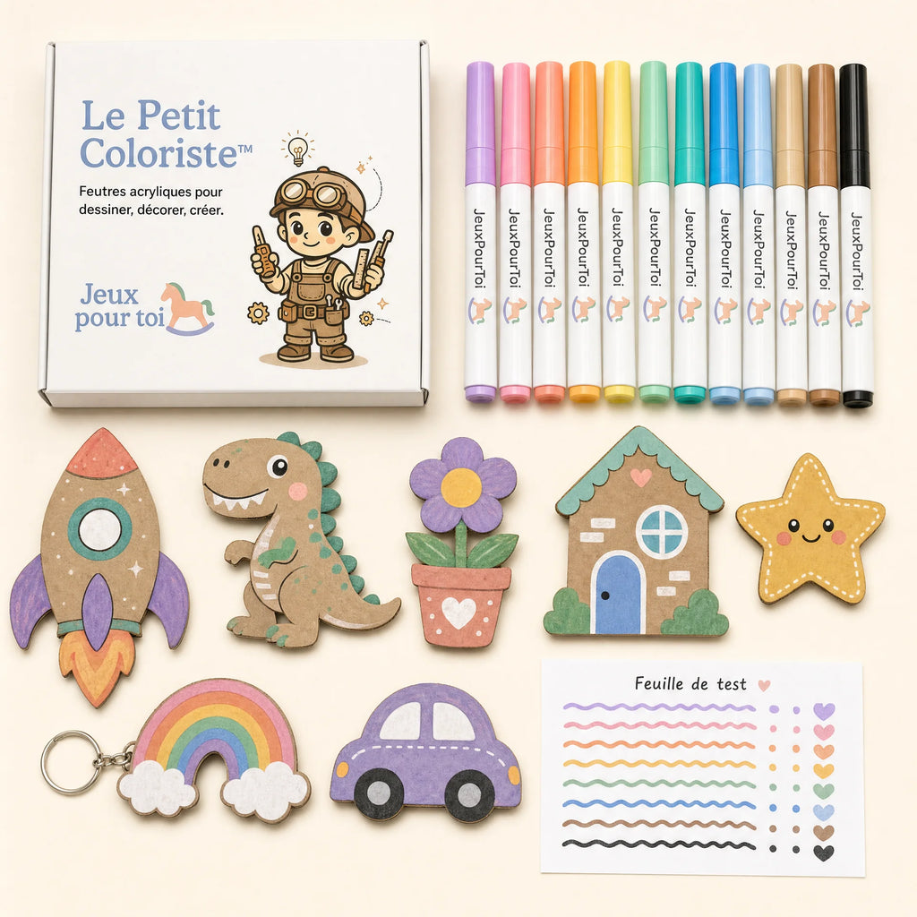 Le Petit Coloriste™ — Feutres Acryliques pour Décorer Ses Créations