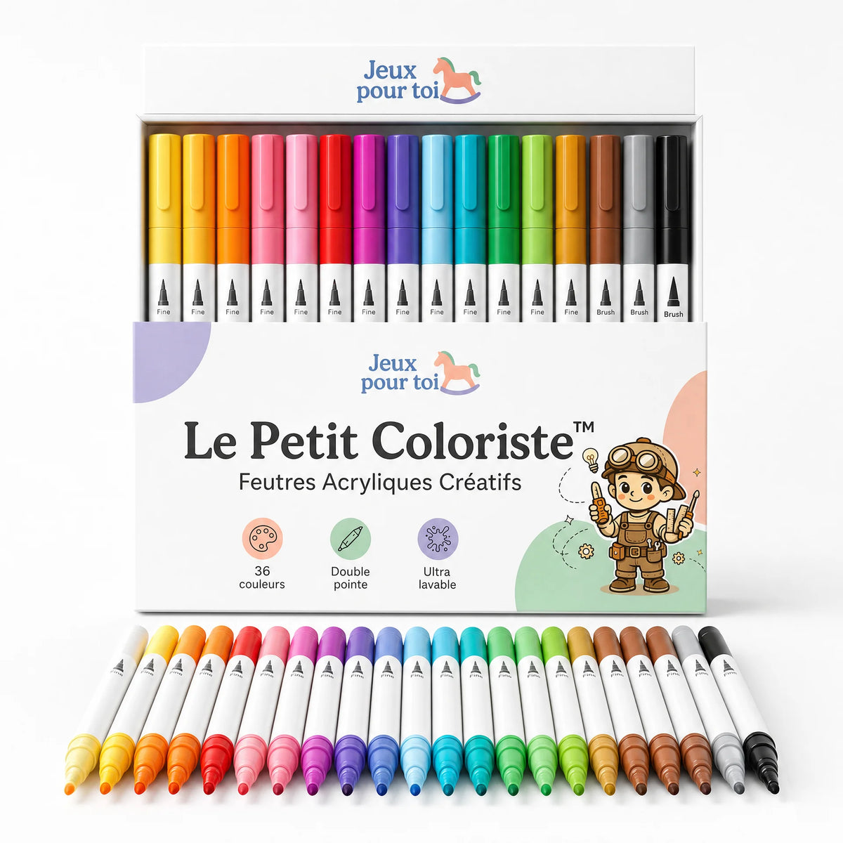 Le Petit Coloriste™ — Feutres Acryliques pour Décorer Ses Créations