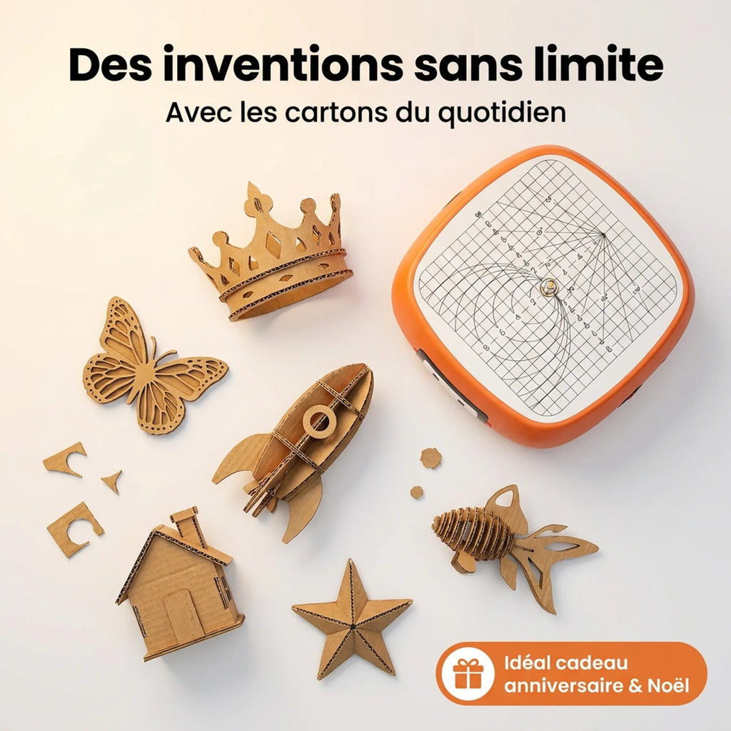 Petit Inventeur — Scie à carton sécurisée enfant dès 4 ans