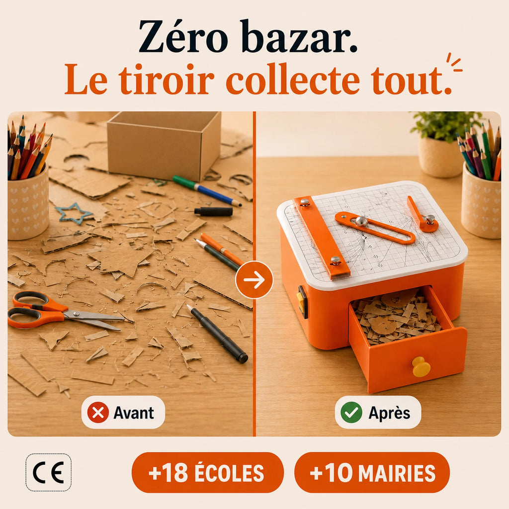 Petit Inventeur — Scie à carton sécurisée enfant dès 4 ans