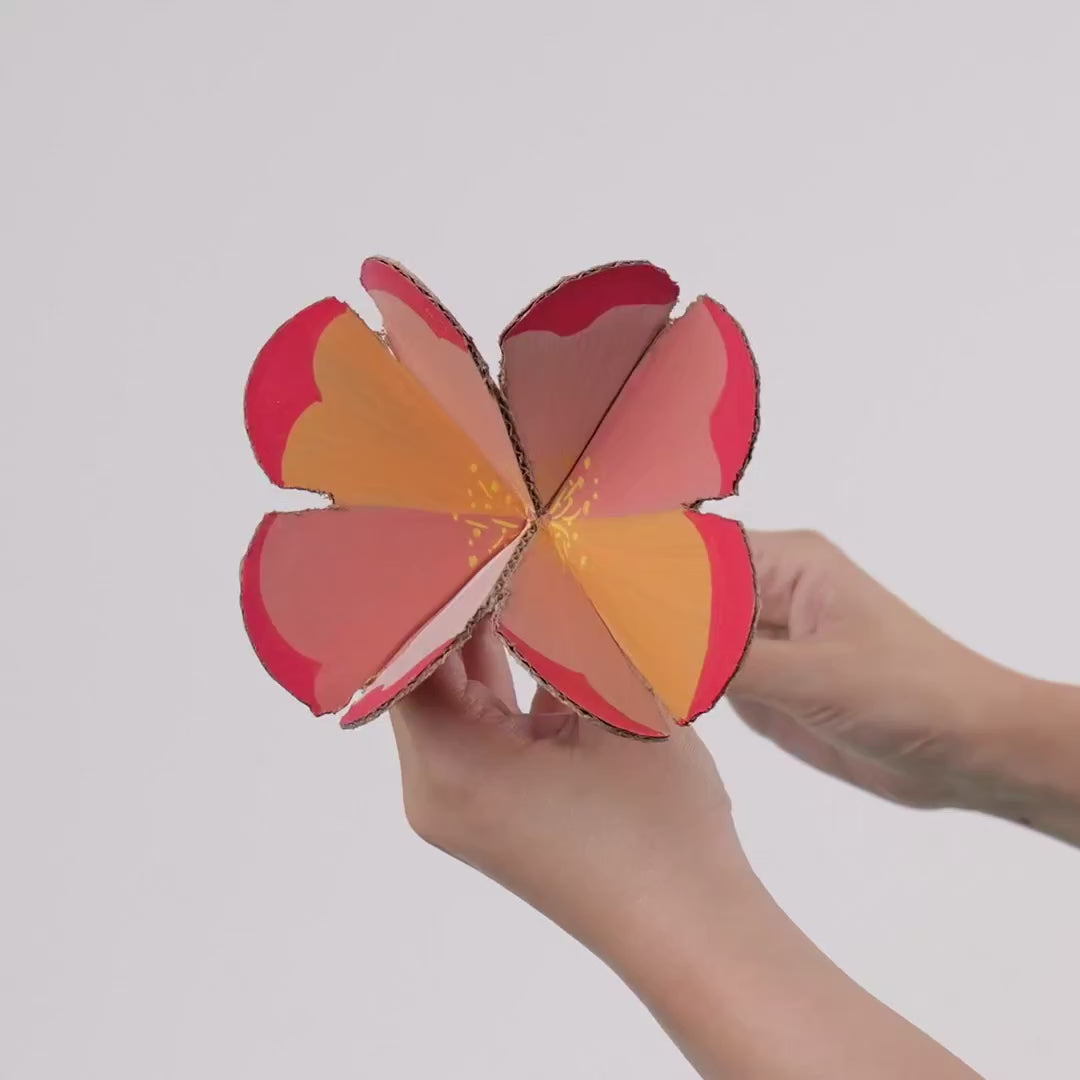 Kit Fleurs en Carton à Imprimer | PDF | Bouquet DIY Enfant
