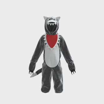Déguisement Loup Enfant 3–5 ans – Costume Doux et Réaliste | jeuxpourtoi™